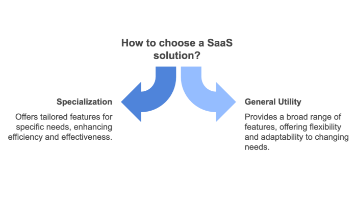 how to chose a SaaS Product